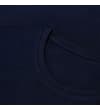 Thumbnail Close-up of the navy crew neckline.